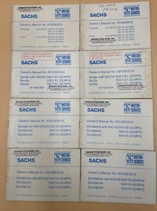 SACHS JAWA MOPED OWNERS MANUAL LOT PRIMA SUNDANCER 504 505 NOS BOOK HERCULES - Bild 1 von 4