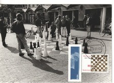 4) Maximum Card  Netherlands 2001 CHESS Max Euwe .Limited Edition