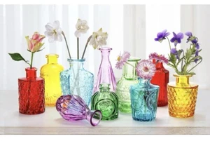 Colorful Vases; Gift Ideas; Wedding/baby Shower; Crafts - Picture 1 of 8