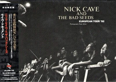 NICK CAVE and the Bad Seeds • European Tour '92 (Japan, CD '92) NEW!!! book + CD Foto 1 de 2