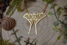 The Luna Moth necklace Insect Necklace Butterfly Necklace Wiccan Jewelry
