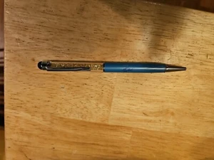 Pluma de bebida líquida vintage publicidad cristal luz azul funciona  - Imagen 1 de 4