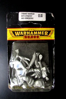 OOP Citadel / Warhammer 40k Metal 2675 Tyranid Warrior Spine Fist & Sword BNIB - Image 1 of 2