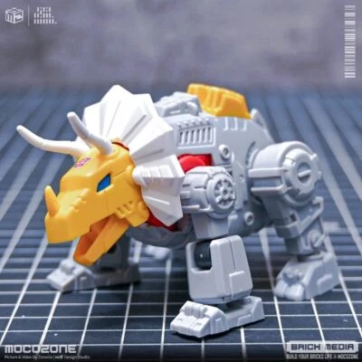 Blokees Slag Dinosaur Galaxy Version 3rd Transformers Model Kit Assembled Figure - Image 1 of 4