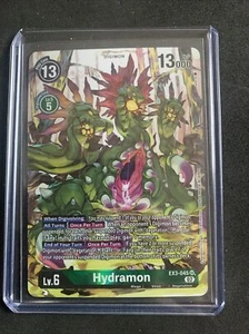 Digimon TCG Hydramon EX3-045 SR Alternate Alt Art Draconic Roar Plus Base Art - Bild 1 von 2