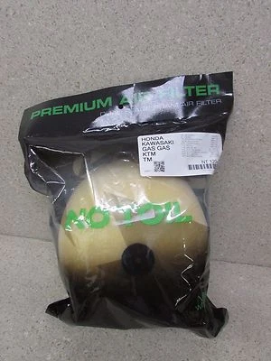 FILTRO DE AIRE SIN TRABAJO KTM 125 250 300 360 EXC SX MXC HONDA CR125 CR250 CR500 120-43 Foto 1 de 2