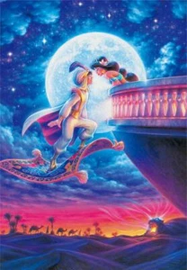 Rompecabezas Aladdin "Moonlight Romance" 1000 piezas Japón Tenyo D-1000-042 - Imagen 1 de 1