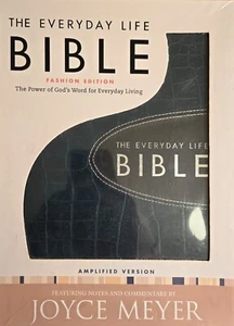 Everyday Life Bible The Power of God's Word for Everyday Living by Joyce Meyer - Picture 1 of 6