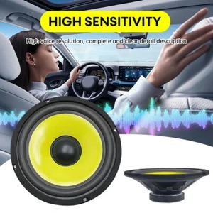 NEW 6 inch 300W Max Power Car Audio Speaker Full Range Car Audio Coaxial Speaker - Picture 1 of 15