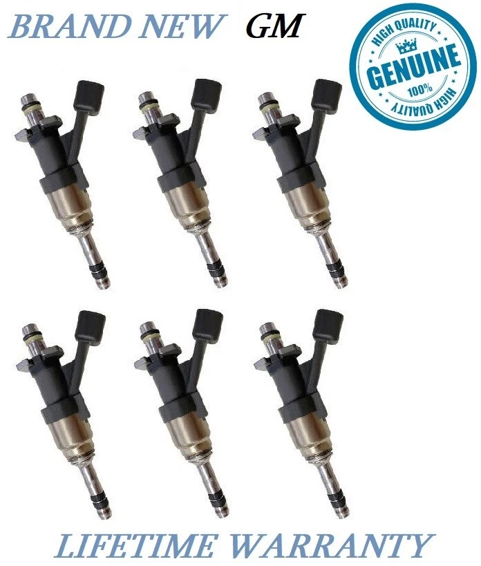 Inyectores de combustible genuinos nuevos para GMC Savana 2500 y 3500 2018 4,3 L #12681212 Foto 1 de 1