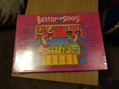 Imagination Battle of the Sexes Board Game, 2003, NEW,adult  drinking game - Image 1 of 2