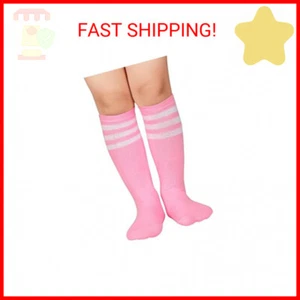 Century Star Kids Child Soccer Socks Knee High Tube Socks Toddler Girls Uniform - Picture 1 of 2