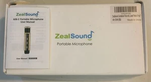 ZealSound k08-2 Portable Condenser Microphone w/ Stand - Picture 1 of 2