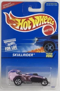 1996 Hot Wheels Main line Skull Rider 5SP Wheels #593 18362 - Picture 1 of 2