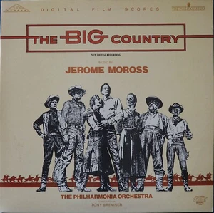 Silva Screen Film030 Moross:The Big Country/Philharmonia Orch/Bremner,UK,NM - Picture 1 of 6