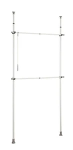 WENKO Teleskop Garderoben System Herkules für begehbaren Kleider Schrank Regal - Bild 1 von 11
