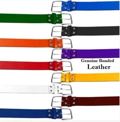 Champro Leather Baseball Belt, Fastpitch, Softball, Belts  - Image 1 of 3