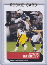 SAQUON BARKLEY ROOKIE CARD 2017 SI Sports Illustrated For Kids PENN STATE GIANTS