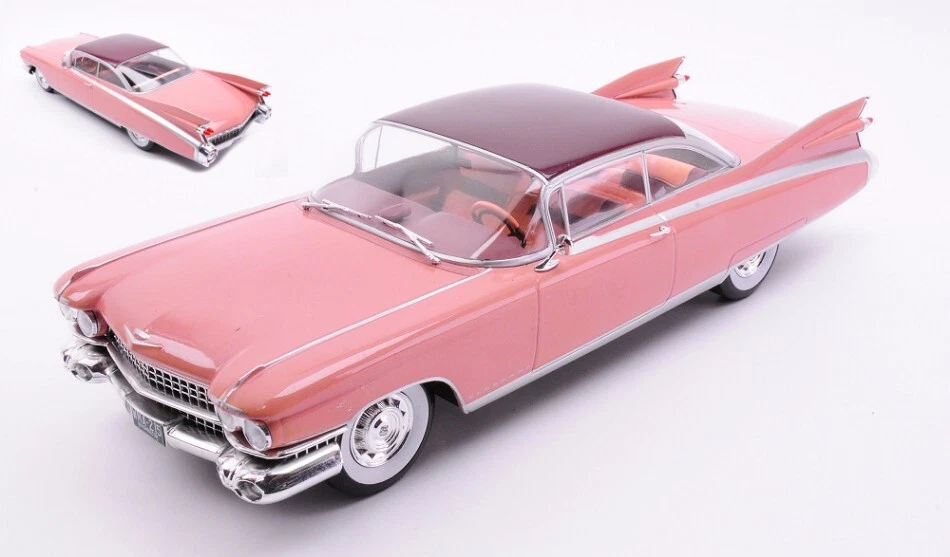 Whitebox CADILLAC ELDORADO SEVILLE 1959 LIGHT PINK 1:24 - Immagine 1 di 1