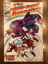 Marvel Comics West Coast Avengers #19 & 21 & Annuals 1-2 (1987) Excellent Copies