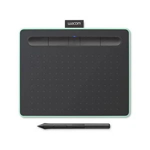 Wacom Intuos Small Bluetooth Graphics Drawing Tablet, Pistachio - Photo 1/10