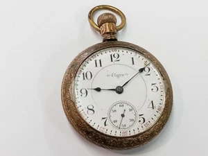 RELOJ BOLSILLO ELGIN 21 JOYA 21j FERROCARRIL ANTIGUO FUNCIONA (LEER DESCRIPCIÓN) - Imagen 1 de 12