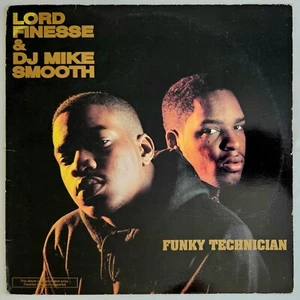 1990 - LORD FINESSE & DJ MIKE SMOOTH - FUNKY TECHNICIAN LP - WILD PITCH ORIGINAL - Picture 1 of 4