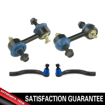 Mevotech 4pcs Front Tie Rod End Tierod Sway Bar Link For 2008-2012 Honda Accord - Image 1 of 4