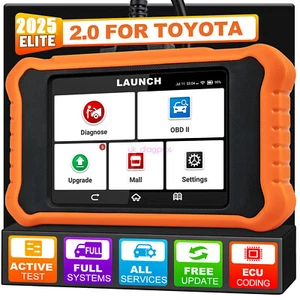 2025 LAUNCH Creader Elite for Toyota Car OBD2 Diagnostic Tool Scanner Key Coding - Picture 1 of 8