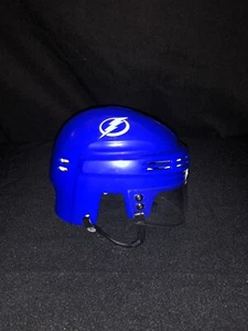Tampa Bay Lightning #6 Anton Stralman Signed Mini Helmet Bolts NHL JSA COA - Picture 1 of 4