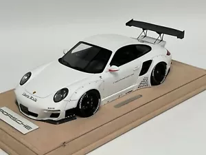 1/18 AB Models Porsche 911 Liberty Walk Matte White #01 /10 n BBR or MR - Picture 1 of 12