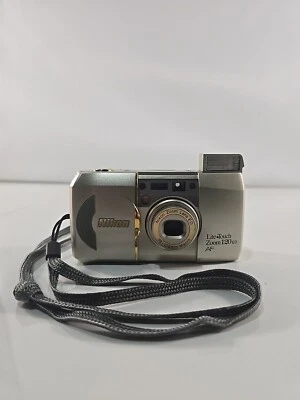 Near Mint Nikon Litetouch 120 Zoom ED, Compact 35mm Film Camera, Tested - Image 1 of 4