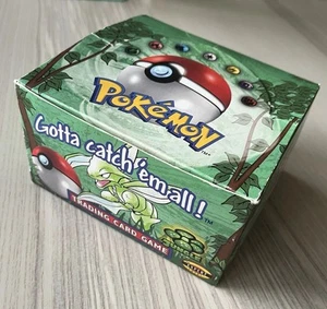 Pokemon Unlimited Jungle Set Booster Box - Open & Empty - WOTC US English - Picture 1 of 11