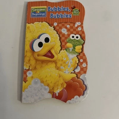 Bubbles, Bubbles (Sesame Beginnings) - SESAME STREET - board book - Good - Image 1 of 2