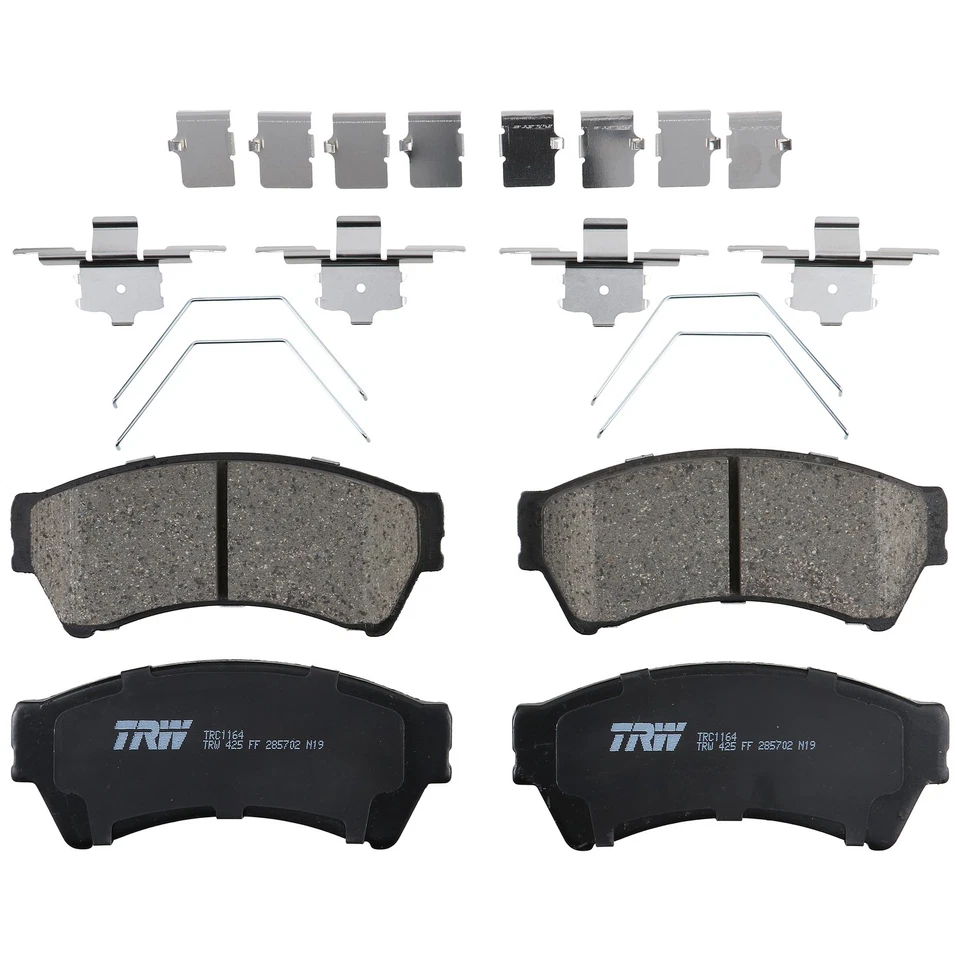 Disc Brake Pad Set for Ford Fusion 2006 - 2012 TRW  Pro TRC1164 Foto 1 de 4