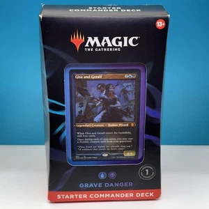 Nuovo Magic The Gathering MTG Starter Commander Deck Grave Danger Gisa & Geralf - Foto 1 di 6