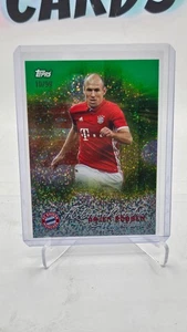 2025-26 TOPPS TEAM SET ARJEN ROBBEN GREEN SOCCER FC BAYERN MÜNCHEN /99 - Picture 1 of 2