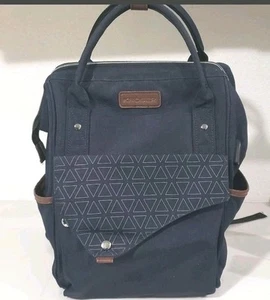 KROSER 15.6 in Blue Framed Zipper Top Loading School Teacher Laptop Backpack - Picture 1 of 10