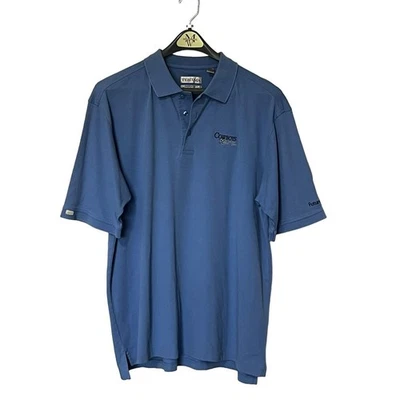 Camisa polo azul para hombre TEHAMA Dallas Cowboys club de golf talla XL Foto 1 de 4