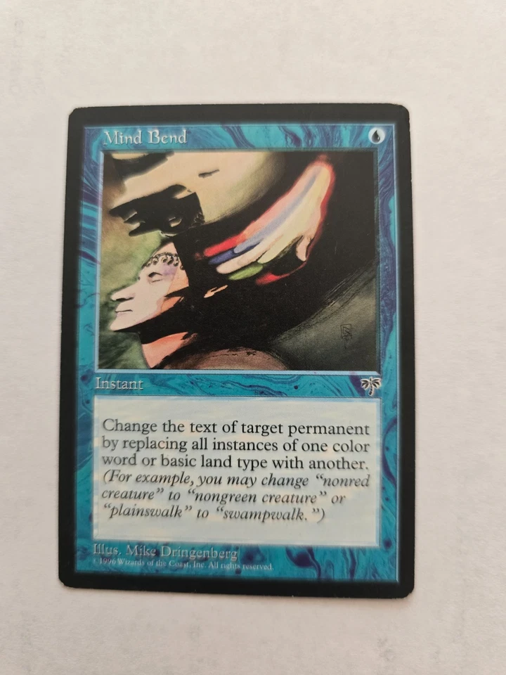 MTG Mind Bend  Mirage EX - Image 1 of 1