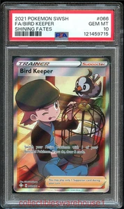 Pokemon Shining Fates Bird Keeper 066 PSA 10 - Imagen 1 de 2