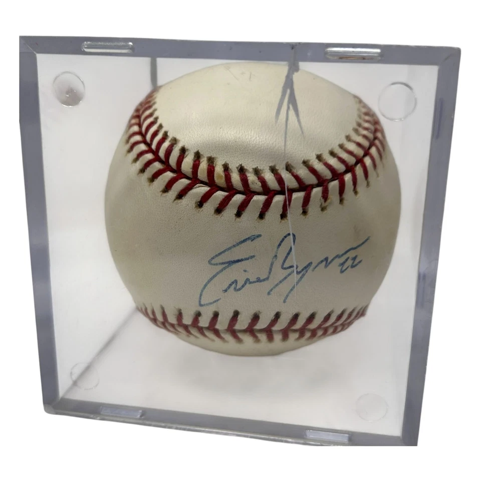 Estuche oficial de béisbol firmado por Eric Byrnes #22 Rawlings de las Grandes Ligas Foto 1 de 4