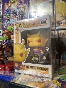 Funko Pop! Dragon Ball Super: Orange Piccolo 1707 GITD CHASE con Protector Premium - Imagen 1 de 6