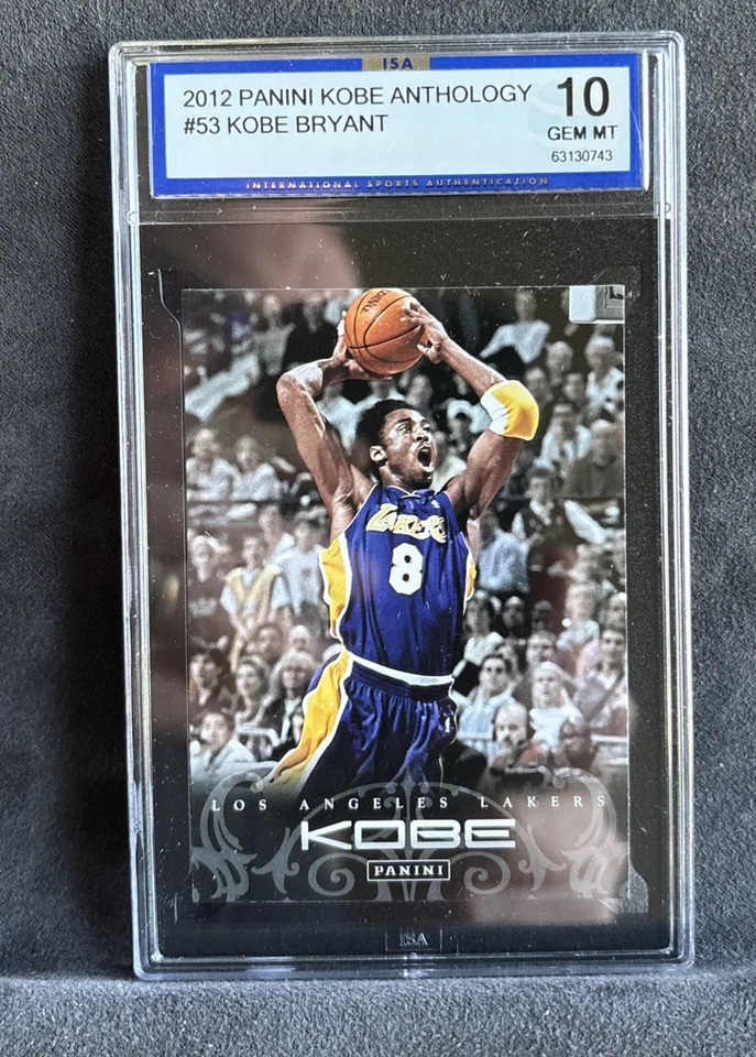  2012 PANINI KOBE BRYANT ANTHOLOGY #53 LAKERS ISA Gem Mint 10 - Image 1 of 2