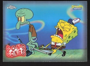Song Songs Krusty Krab Pizza #S-13 - SpongeBob SquarePants Topps Chrome 2025 - Picture 1 of 2
