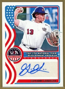 2025 Panini Baseball Stars and Stripes Rookie Auto Giovanni Guariglia NTS-GG - Picture 1 of 2
