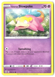 Galarian Slowpoke 054/163 SWSH05: Battle Styles LP - Picture 1 of 2