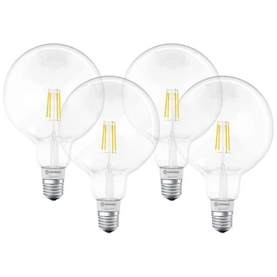 4 x Ledvance LED Filament Smart+ Globe 6W = 60W E27 DIMMBAR Bluetooth >> UVP 79€ - Bild 1 von 4