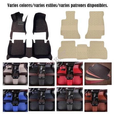 Cubierta Para Carro Alfombras De Cuero Piel Tapetes Personalidad Accesorios - Изображение 1 из 4
