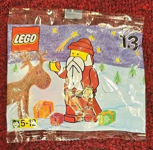 LEGO Santa Claus Minifigure 1998 Advent Calendar #13 Holiday Christmas Polybag  - Picture 1 of 2